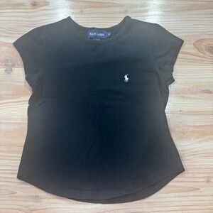 Ralph Lauren Black Short Sleeve Tee